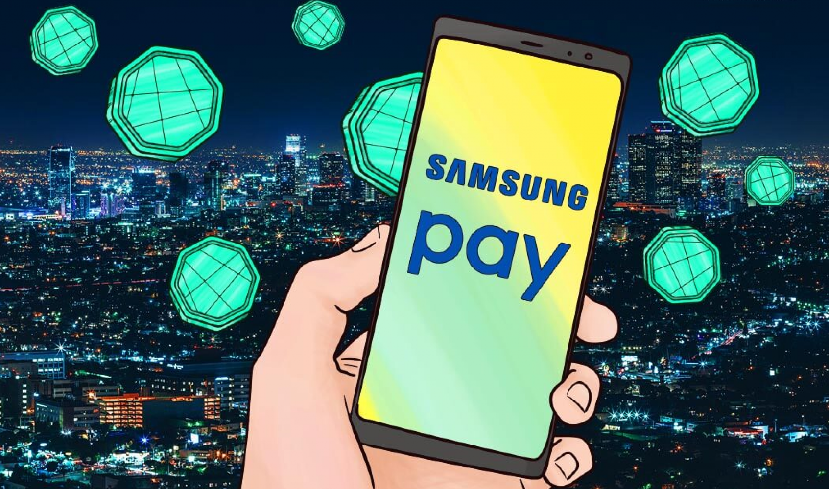 Samsung Pay will allow you to pay with cryptocurrencies